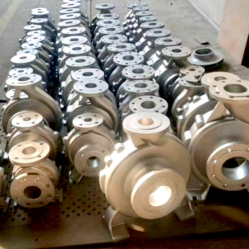 Odlievanie piesku na čerpadlo